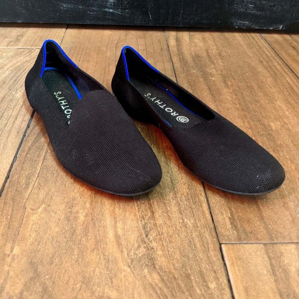 Black Rothy's Loafers